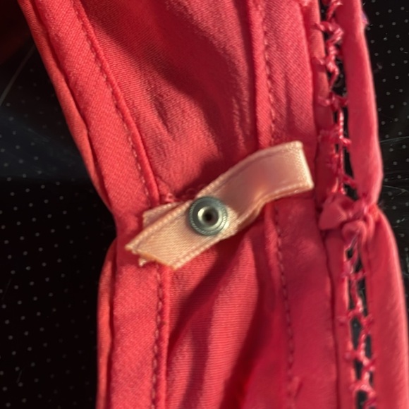 Sigrid Olsen silk sleeveless V-neck lace floral beaded embellished top handmade - Picture 9 of 12